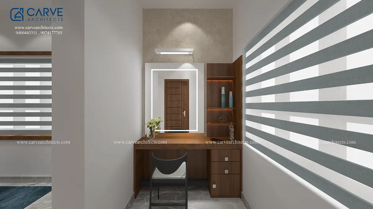 45. Dressing Room, Interior Designs, Residential Buildings, Kozhikode, Kerala