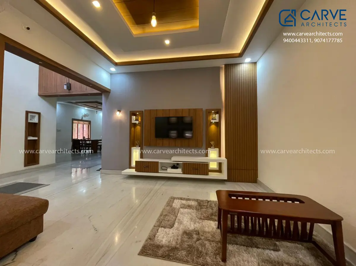 92. Interior Designs, Family Living, Residential Building, Rashid, Kuttiyadi, Kozhikode