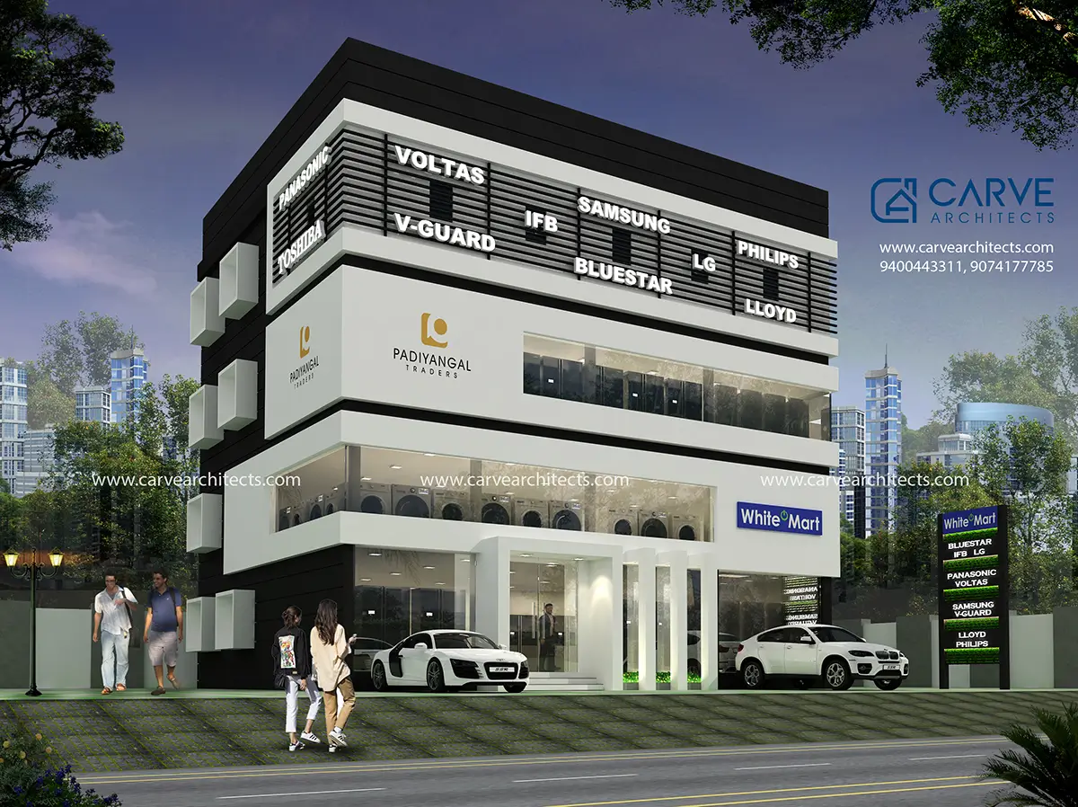 Shopping Complex White Mart