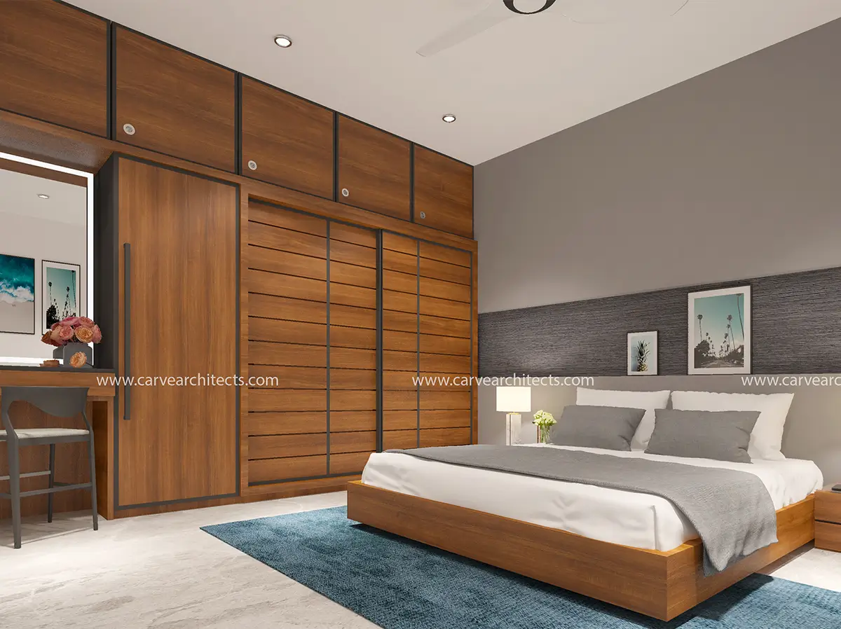 1200 sq ft house plans 3d - Carve Architects 3D Visualization Services